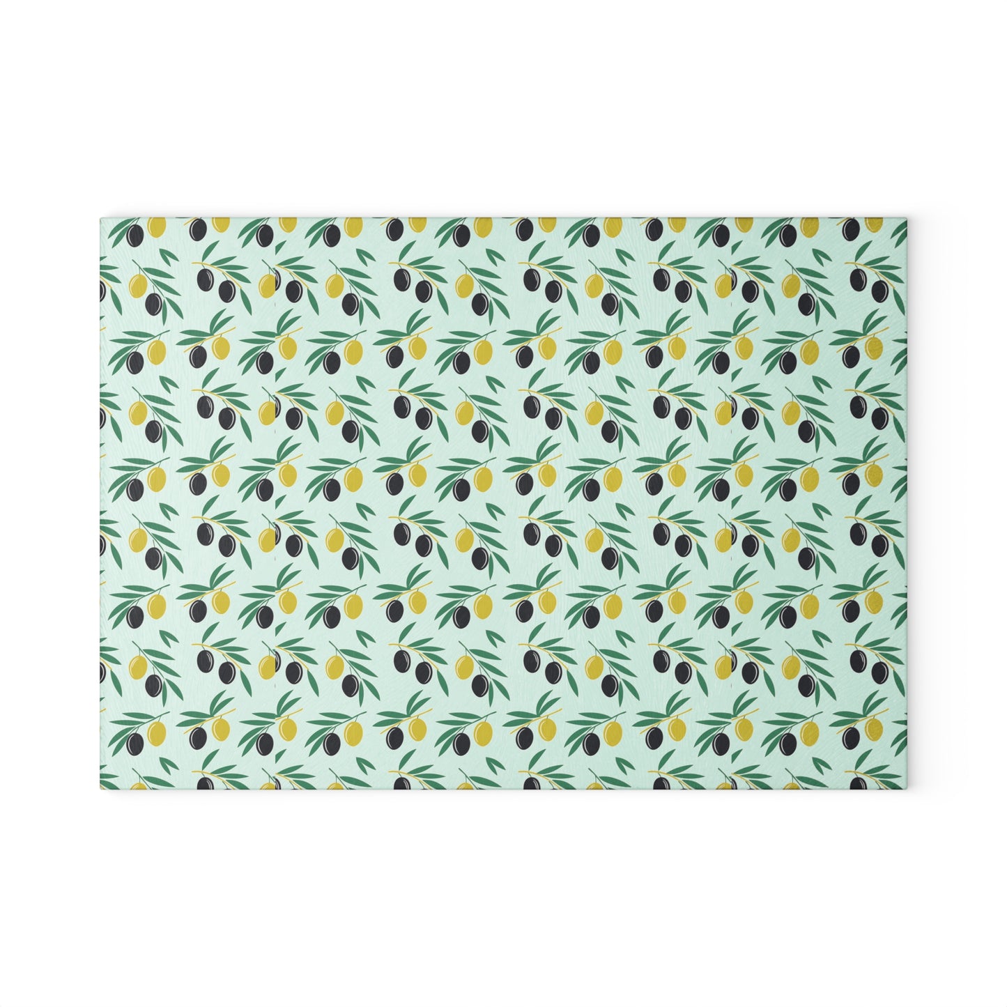 Glass Cutting Board - Olive Lovers Gift