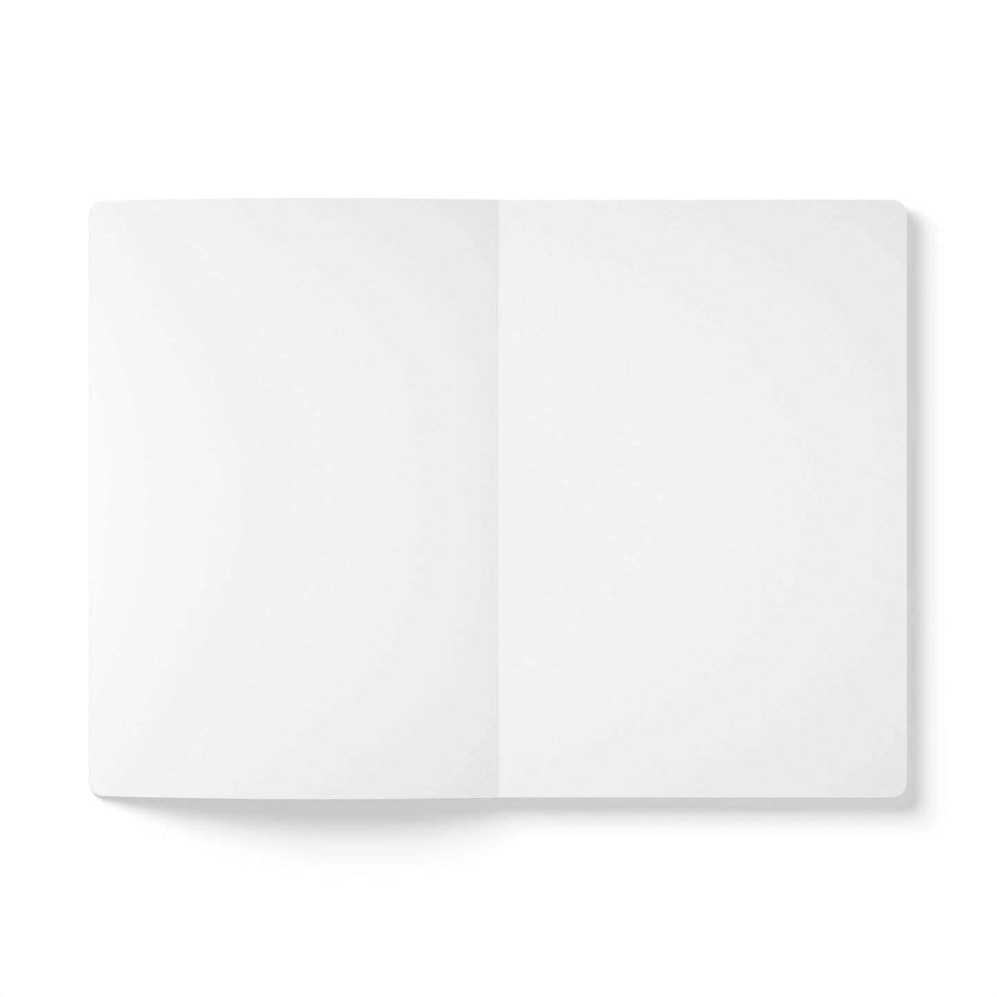 Swan Pattern Softcover Journal — Lavender Swan Notebook for Notes & Journaling