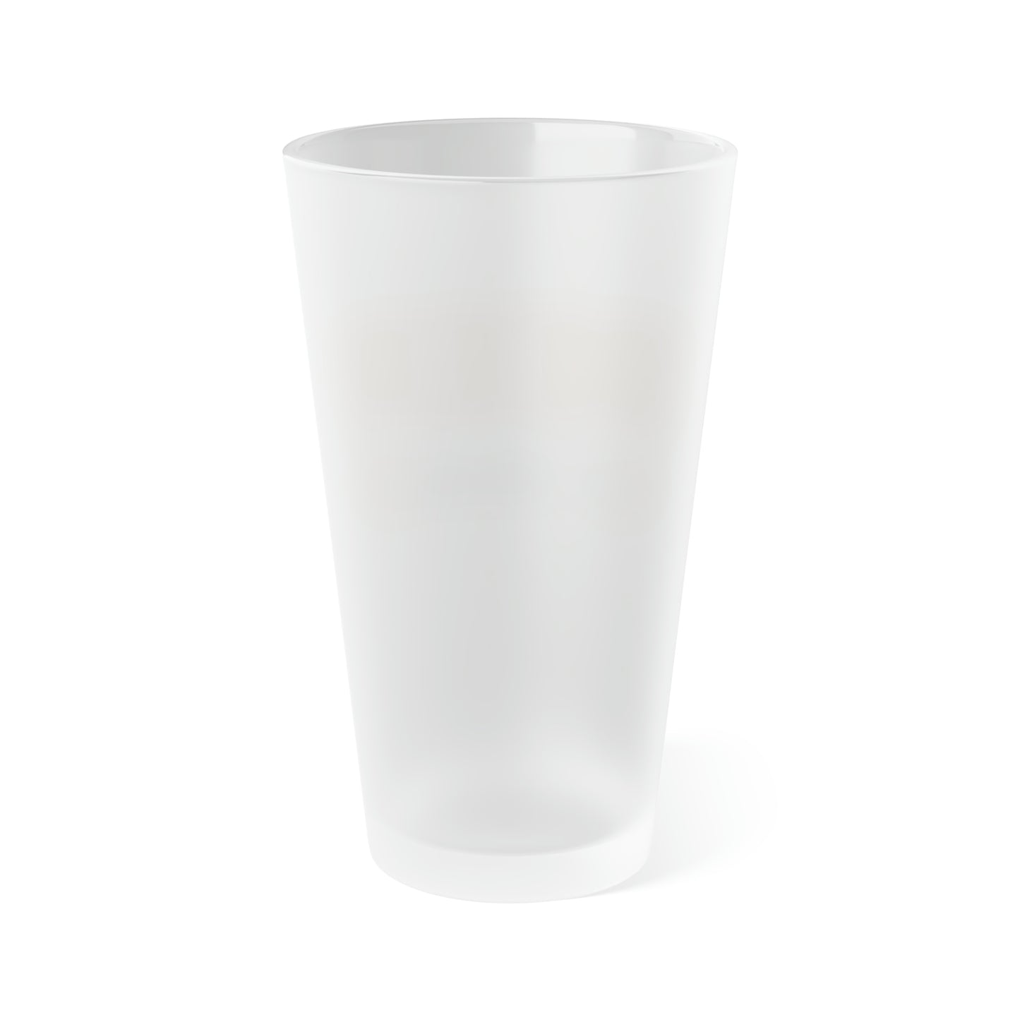 Beer O'Clock Frosted Pint Beer Glass, 16oz