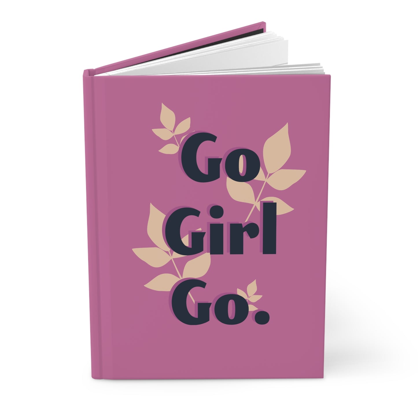 Go Girl Go Hardcover Journal Matte