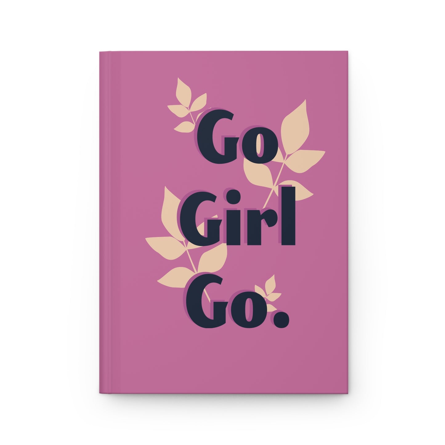 Go Girl Go Hardcover Journal Matte