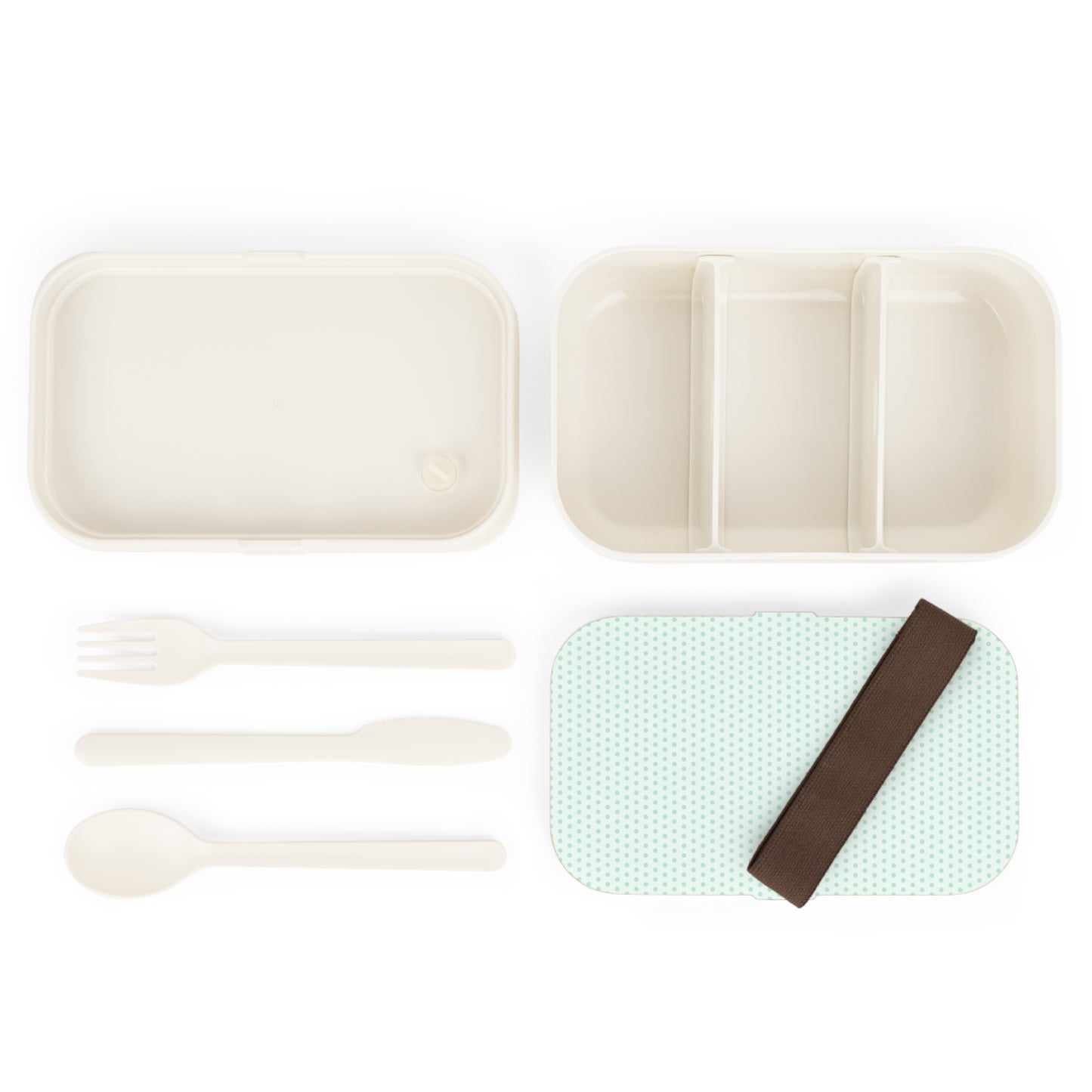 Smashed Green Dots Bento Lunch Box