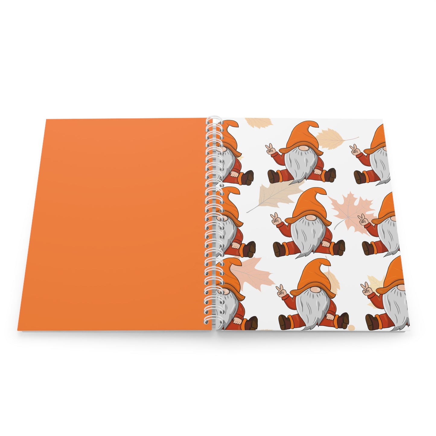 Gnome Thanksgiving Funny Spiral Notebook