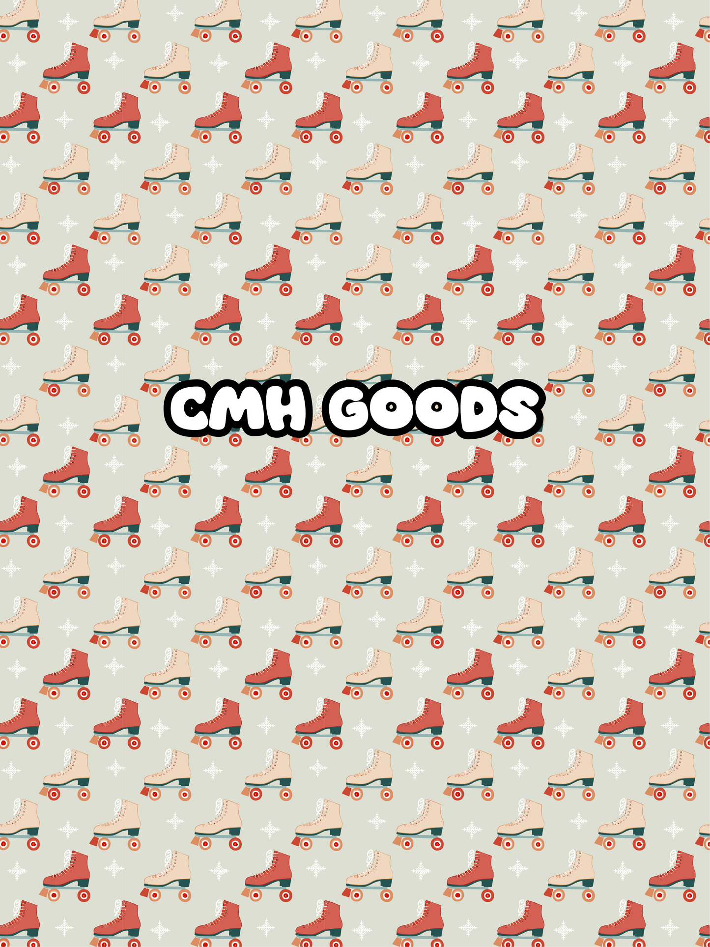 Retro Skates Seamless Pattern, Warm Colors Sublimation Pattern, Fabric Boho Sublimation, Digital Download