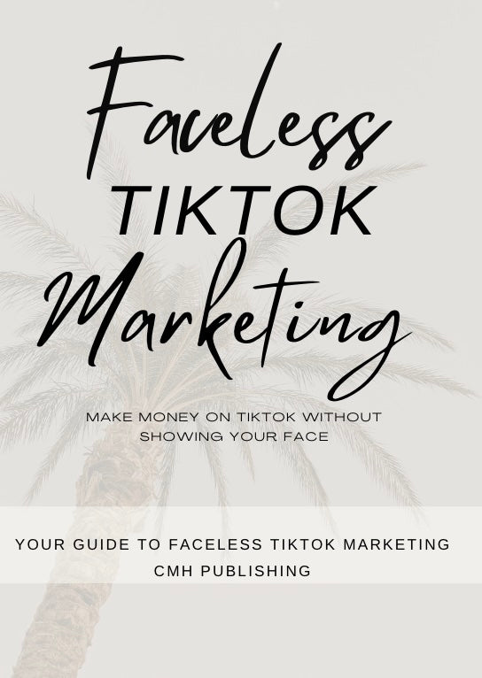 TikTok Marketing Guide, Faceless Strategy