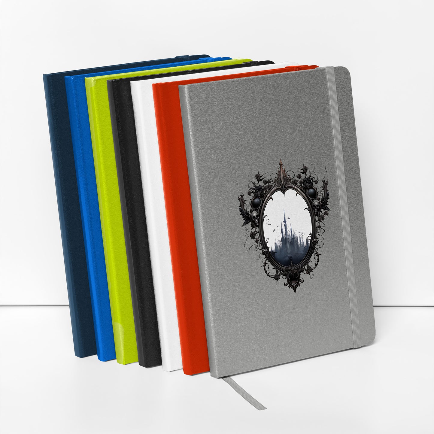 Gothic Mirror Hardcover Journal, Bound Notebook 80 pages