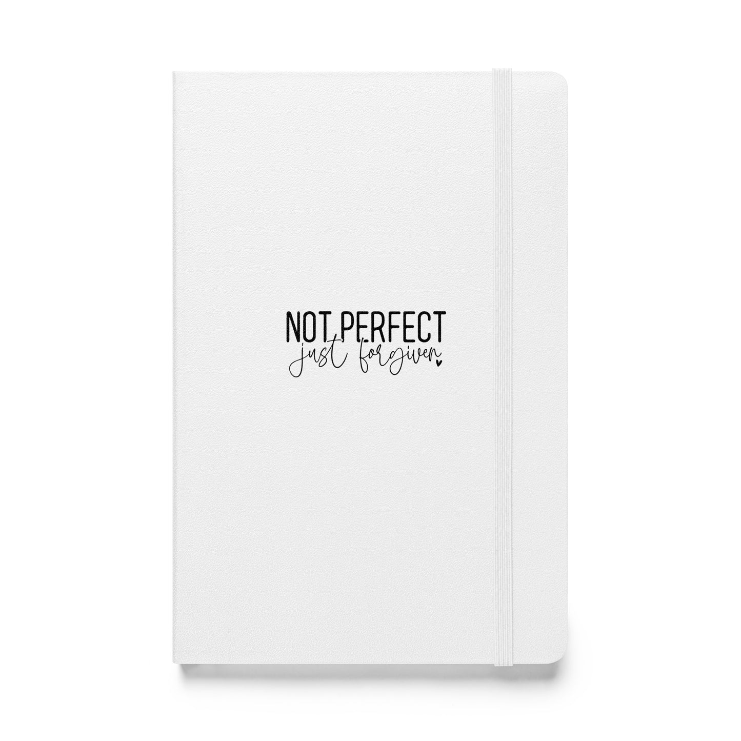 Not Perfect Just Forgiven Journal, Hardcover Notebook