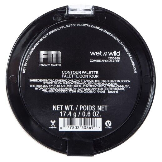 Wet n' Wild FANTASY MAKERS CONTOUR PALETTE- ZOMBIE APOCALYPSE