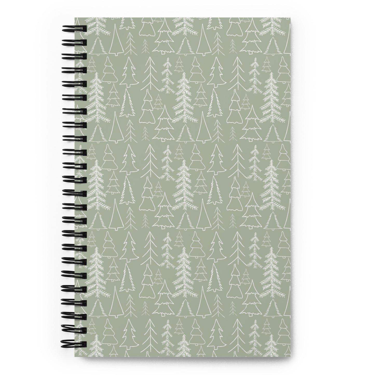 Christmas Tree Spiral Notebook