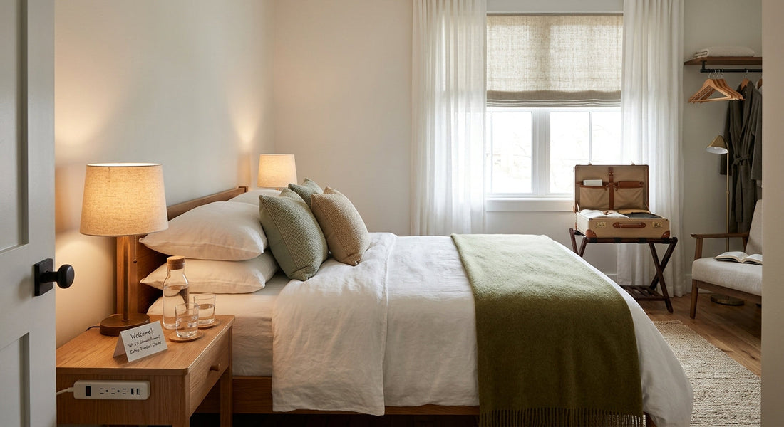 How to Create a Welcoming Guest Room: 9 Practical Details