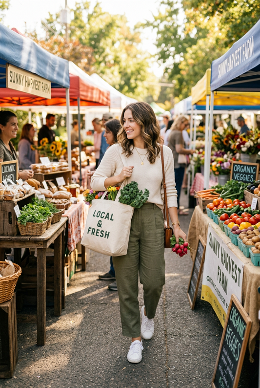 Best Organic Cotton Tote Bags for Groceries, Books, and Everyday Errands