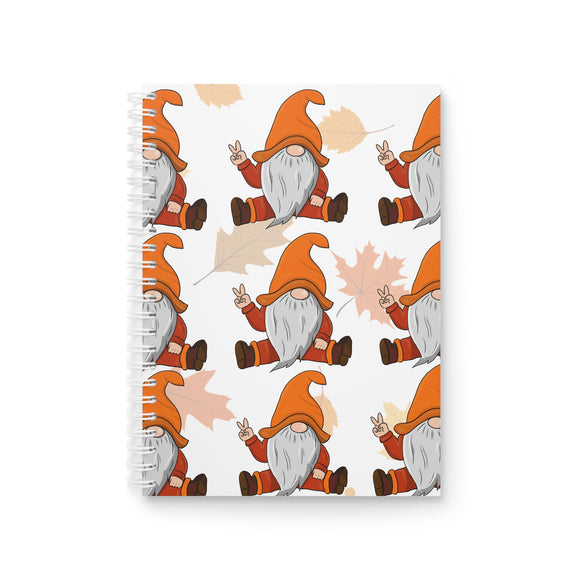 Gnome Thanksgiving Funny Spiral Notebook