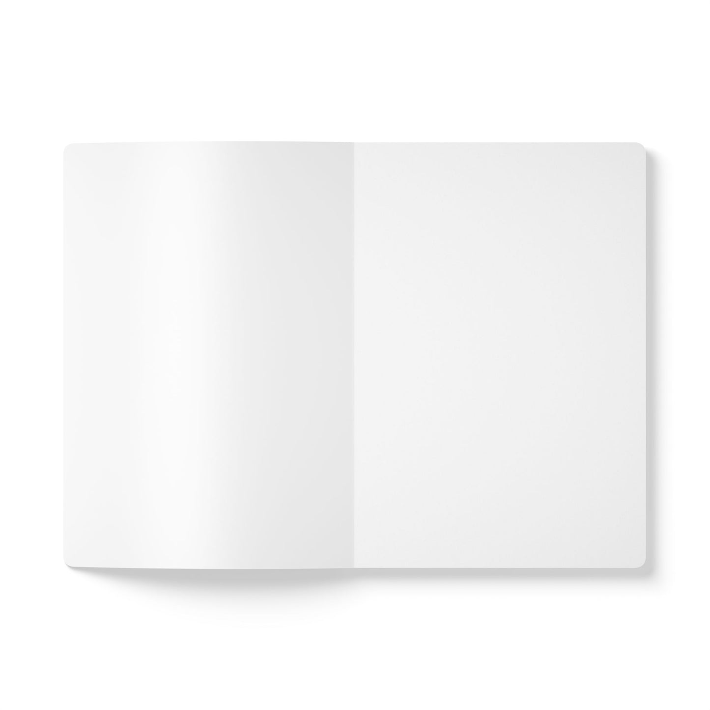 Swan Pattern Softcover Journal — Lavender Swan Notebook for Notes & Journaling