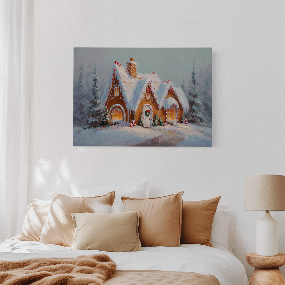 A Cottage Wrapped in Sugar Frosting