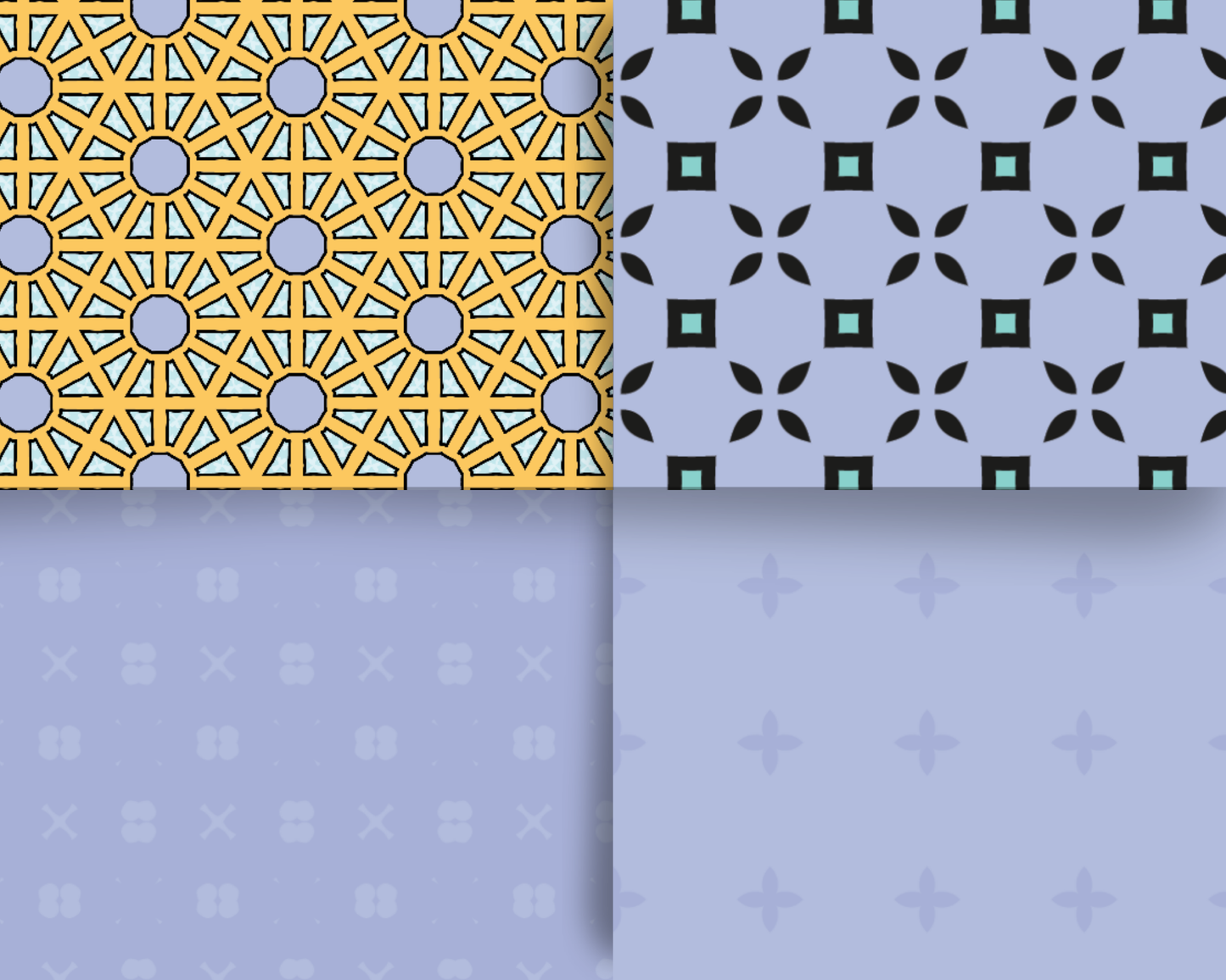 Purple Lover Digital Paper: 13 Seamless Soothing Purple Patterns