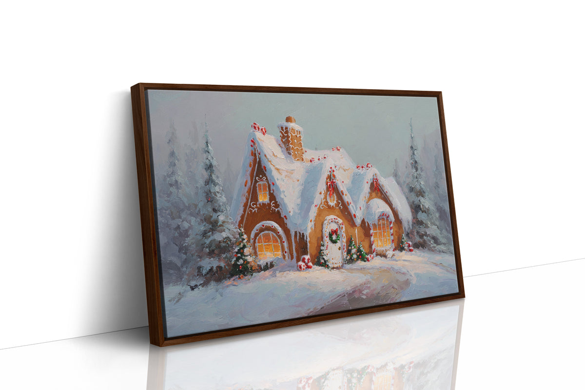 A Cottage Wrapped in Sugar Frosting