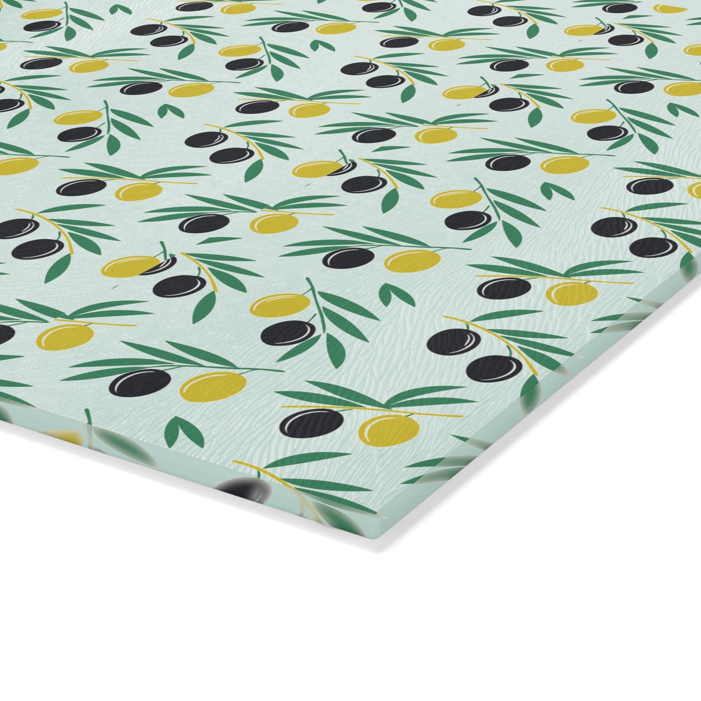 Glass Cutting Board - Olive Lovers Gift