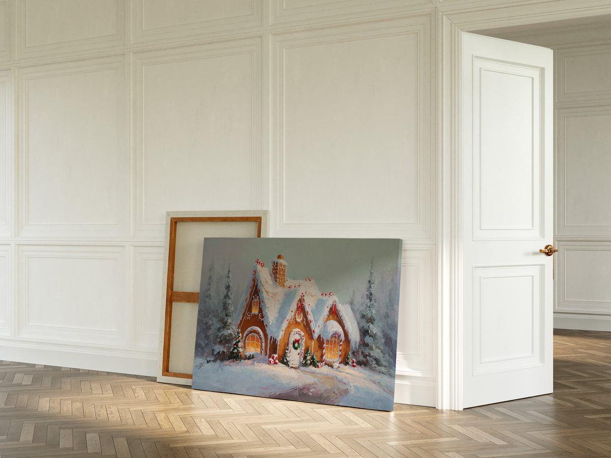 A Cottage Wrapped in Sugar Frosting