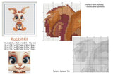 Cute Baby Animal Cross Stitch Pattern Bundle