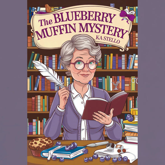 The Blueberry Muffin Mystery: A Cozy Murder Mystery eBook Instant PDF