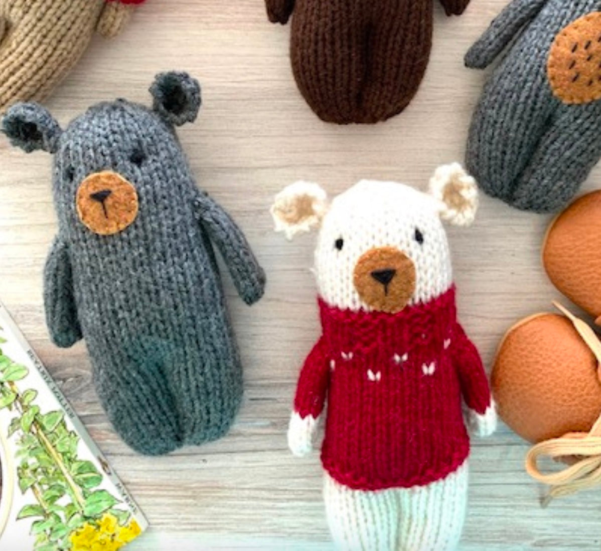 Scandinavian Bear Crochet and Sewing Instructions