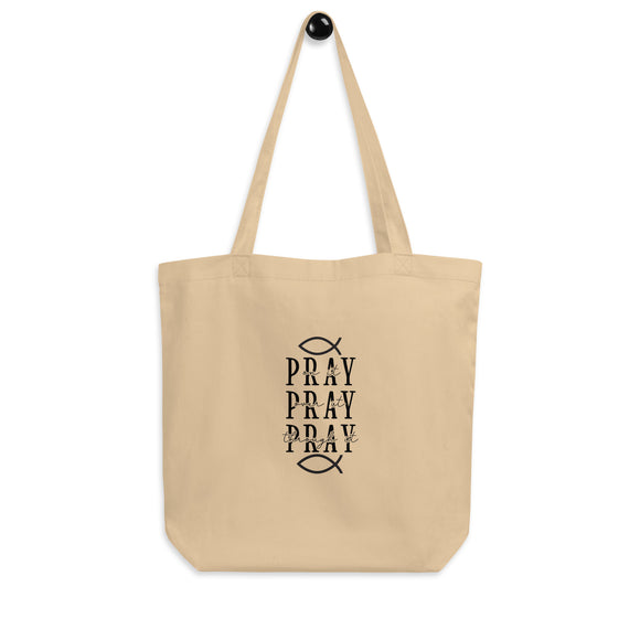 Pray Inspirational Eco Tote Bag, Mother's Day