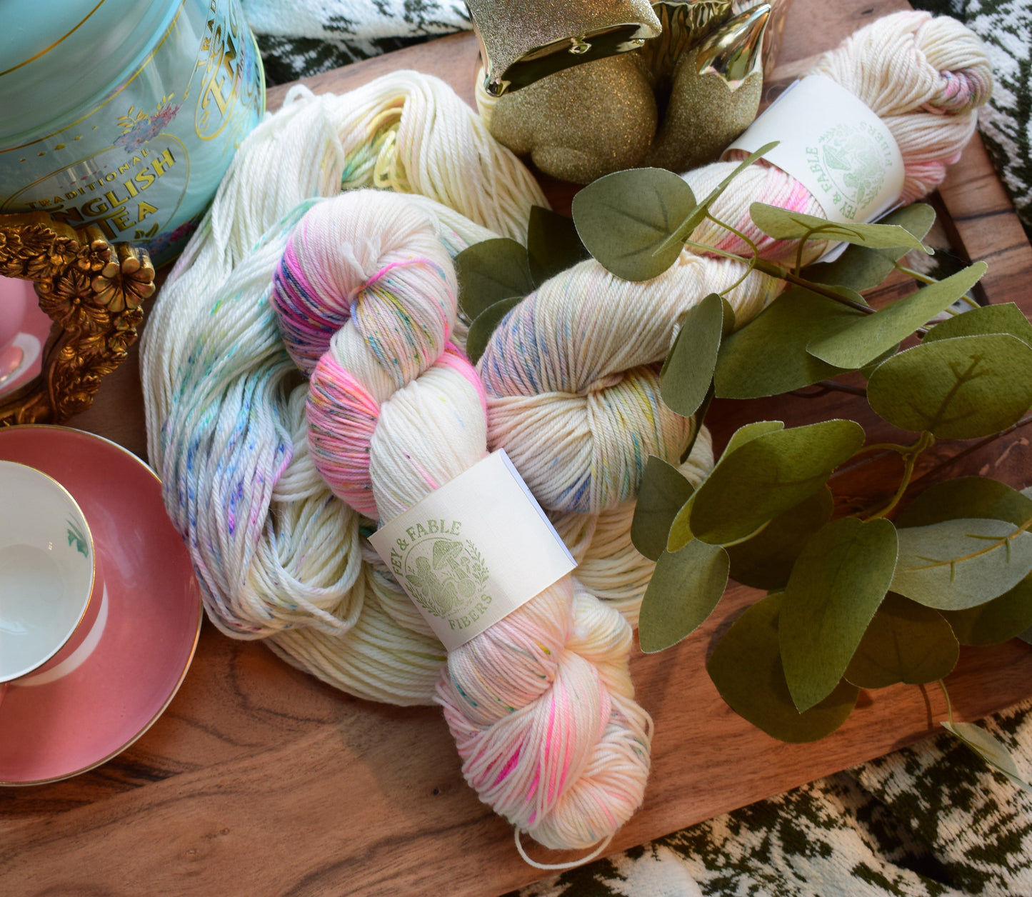 Sugar Crystals Hand-dyed Yarn