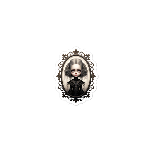 Gothic Girl Bubble-free stickers