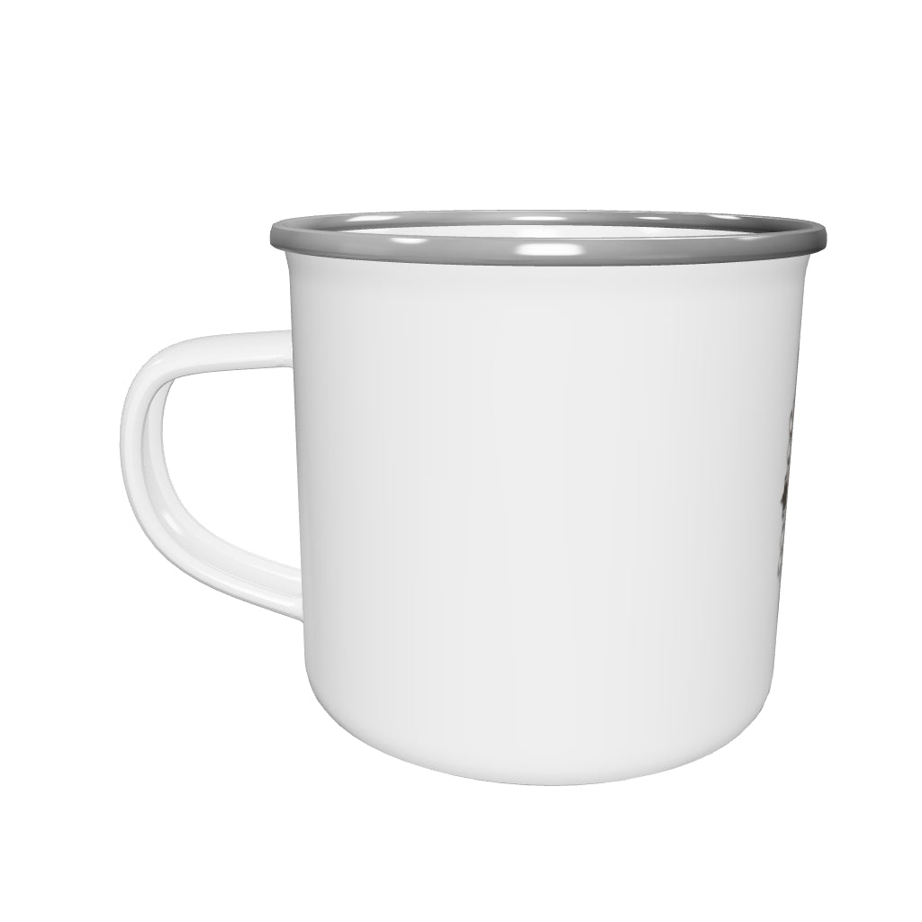 Girl Gone Gothic Enamel Mug