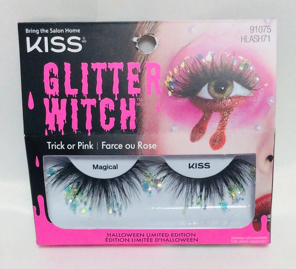 Kiss Trick Lashes Halloween Limited Edition Glitter Witch