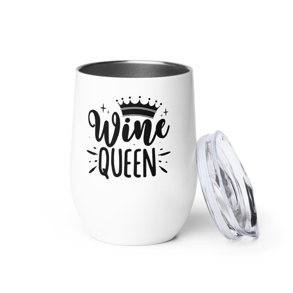 Queen Wine 12 oz Tumbler, Mother's Day