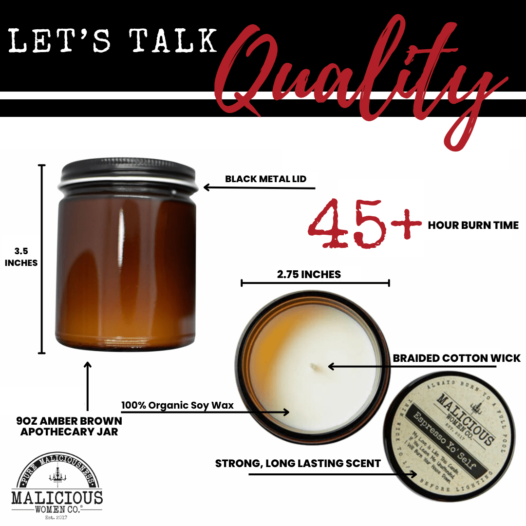 You're The Mom Everyone Wishes They Had | Scent: Grapefruit Negroni | 9oz Mom Candle | Malicious Women Co