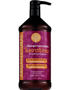 Arganatural Smoothing Keratin Shampoo, 34 fl.oz